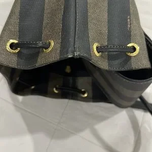 Fendi | Bags | Fendi Pequin Front Pocket Backpack Coated  display picture 1